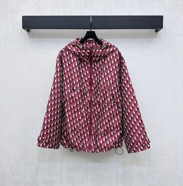 超奇跡の入荷☆ ディオール 激安通販 の25 ss秋のジャカード連帽ポンチョコート➕パンツスーツ
