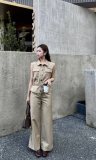 追跡付 ディオール コピーおすすめ の開襟タンクトップトップスロングパンツスーツ