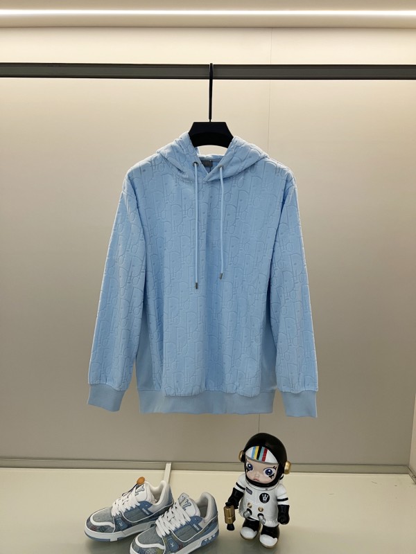 【限定】ディオール スーパーコピー のジャカード生地のフード付き衛衣