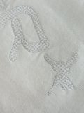 入手困難 ディオール スーパーコピー の ロゴ刺繍ラウンドネックパーカー