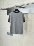 入手困難 セリーヌ n級品 の丸首刺繍半袖Tシャツ