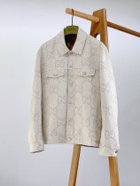【話題商品！】グッチ スーパーコピー の老花キャンバスジャケット