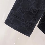 超奇跡の入荷☆ グッチ 偽物通販 のダブルGジャカードフルプリント長袖ギャザーとコットンコート