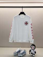 新作 クロムハーツ コピーおすすめ の420グラムの純綿連帽衛衣