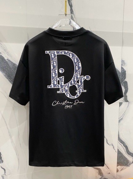 使い勝手良し ディオール コピー の前後に刺繍の新型Tシャツ