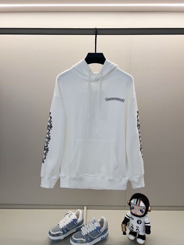 【限定】クロムハーツ コピー の420グラムの純綿連帽衛衣