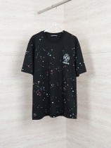 使い勝手良し クロムハーツ コピー の インクをかけた半袖Tシャツ
