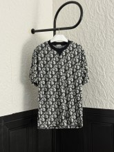 ★超人気 ディオール 激安通販 の25 ss夏限定オールインワンジャカード半袖Tシャツ