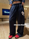 一目惚れ♪ クロムハーツ スーパーコピー の十字架ストレートカジュアルワイドパンツ