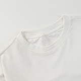 日本未入荷 クロムハーツ  n級品 の 25 ss 25 ssリール馬蹄サンスクリットプリント爆金長袖Tシャツ
