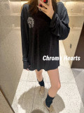 新作 クロムハーツ  偽物通販  の ロゴ入り日焼け止め長袖ブラウスTシャツ