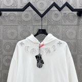 超奇跡の入荷☆ クロムハーツ  激安通販 の布を張ってカップルのカジュアルな帽子付き衛衣を刺繍する