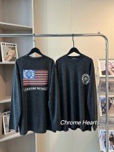 新作 クロムハーツ  偽物通販  の ロゴ入り日焼け止め長袖ブラウスTシャツ