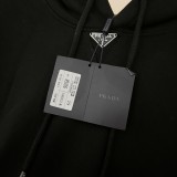 超奇跡の入荷☆ プラダ 激安偽物 の420グラムの純綿連帽衛衣