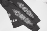 【話題商品！】クロムハーツ  激安偽物 の 25 ssリール馬蹄サンスクリットプリント爆金長袖Tシャツ
