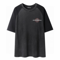 累積売上総額第１位！クロムハーツ n級品 の25ssスカルヘッドクロスプリント半袖Tシャツ