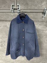 一目惚れ♪ プラダ n級品 の不規則マルチポケット工法デニムコート