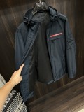 稀少 プラダ コピー の2025 ss秋のキャップ付きジャケット