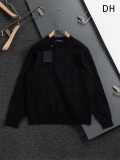 使い勝手良し ルイヴィトン n級品 25 SS秋冬LVジャカード満印アルファベット🪡刺繍のセーター