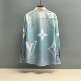 超話題! ルイヴィトン 偽物通販 早秋のソケットプリントシャツ