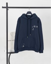 超奇跡の入荷☆ ルイヴィトン コピー  Louis Vuitton LV帆船刺繍連帽衛衣