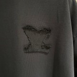 超話題! ルイヴィトン 偽物通販  LV新型布張り刺繍長袖衛衣Tシャツ