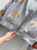 【限定】 ルイヴィトン n級品 キャップ付きジッパーパンツのリバーシブルスーツ