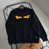 日本未入荷 フェンディ スーパーコピー の25 ss秋冬立体悪魔シリカゲル目の丸首衛衣