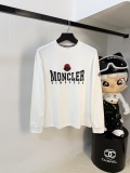 大人気 モンクレール コピー ラウンドネックロングスリーブTシャツ