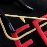 稀少 フェンディ 激安通販 の25 ss秋冬立体悪魔刺繍目丸首衛衣