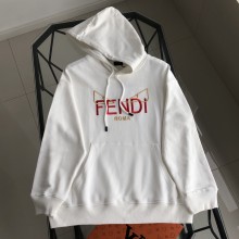 【限定】フェンディ コピー の25 ss秋冬立体悪魔刺繍目丸首衛衣
