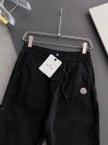 日本未入荷 モンクレール 激安偽物 25SS 秋土色長ズボン男性ロゴシート布引き紐カジュアル長ズボン