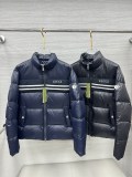 一目惚れ♪ グッチ 激安通販 の25 ss 秋冬 のファッションダブルG衝突カラーのジョイントバンドダウンジャケット