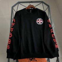 累積売上総額第１位！ クロムハーツ 激安通販 のプリントロゴラウンドネックスウェット