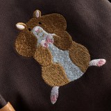 超奇跡の入荷☆ ロエベ コピーおすすめ の2025SS秋冬刺繍ロゴキャップ付きパーカー