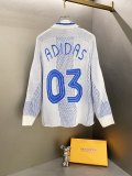 超話題! アディダス スーパーコピー のロゴレトロニットスポーツカジュアルセーター2色