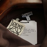 超奇跡の入荷☆ ロエベ コピーおすすめ の2025SS秋冬刺繍ロゴキャップ付きパーカー
