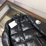 稀少 モンクレール 偽物通販 の秋冬カップル用の短いダウンジャケット
