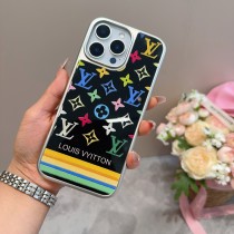 超話題! ルイヴィトン スーパーコピー のLvめっきガラス磁気吸着携帯ケース