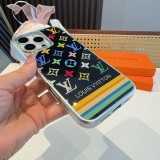 超話題! ルイヴィトン スーパーコピー のLvめっきガラス磁気吸着携帯ケース