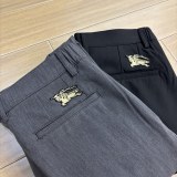使い勝手良し バーバリー n級品 の2026SSミンクのメンズギャザー厚手カジュアルパンツ2色