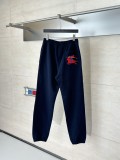新作 バーバリー スーパーコピー の2026SS馬術騎士綿毛馬刺し刺繍長ズボン