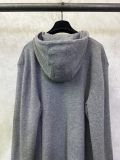 稀少 バーバリー コピーおすすめ の2026SSウール混紡ファスナー連帽刺繍コート