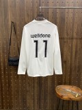 日本未入荷 バレンシアガ 激安偽物 の2026SS丸首長袖ベースレイヤードTシャツ ネット
