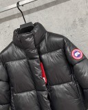 高品質 カナダグース 偽物通販 2026SS レディース パフ ショートダウンジャケット2色
