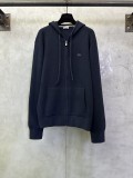 【限定】 バーバリー 偽物通販 の2026SSウール混紡ファスナー連帽刺繍コート