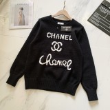 ★超人気 シャネル スーパーコピー のロゴジャカード クルーネックTシャツ