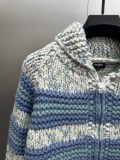 累積売上総額第１位！ シャネル コピーおすすめ のレトロ ストライプカラー ニットカーディガン