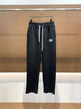 超話題! ディオール 激安通販 の2026SS フリース裏起毛ストレートパンツ