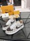 稀少 ルイヴィトン 激安通販 2026SS x OFF-WHITE x Nike メンズ ハイエンド カジュアル スニーカー